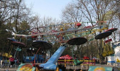 Аттракционы, Парк Горького до Реконструкции Аттракционы, Парк Горького до Реконструкции