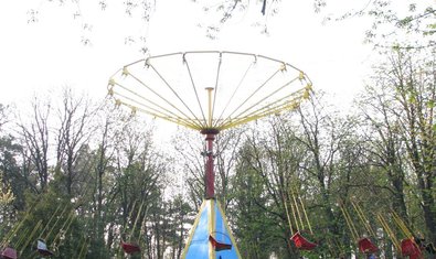 Аттракционы, Парк Горького до Реконструкции Аттракционы, Парк Горького до Реконструкции