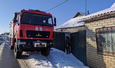 г. Люботин: на пожаре погибли 2 свиньи, еще 7 домашних животных пожарным удалось спасти