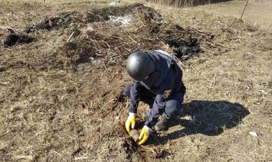 Харьковская область: саперами ДСНС разминировано и уничтожено 2 взрывоопасных предмета