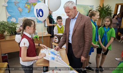 Харьковские школьники разработали проекты по здоровому питанию и безопасности в сети