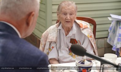 Игорь Терехов поздравил с приближающимися праздниками ветерана Второй мировой