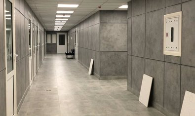 Капитальный ремонт приемного отделения 17-й больницы – на завершающем этапе