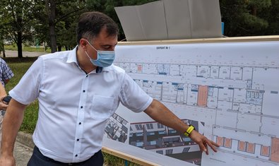 Министру здравоохранения презентовали проект нового отделения интенсивной терапии для больных COVID-19 Министру здравоохранения презентовали проект нового отделения интенсивной терапии для больных COVID-19