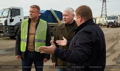На Дергачевском полигоне строится сортировочная линия