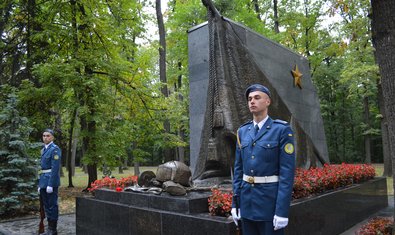 На Харьковщине почтили память партизан