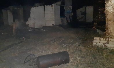 пгт. Кегичевка: во время пожара погибла 47-летняя женщина