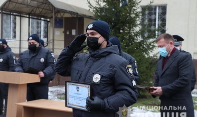 Полицейские охраны Харькова получили новые служебные автомобили