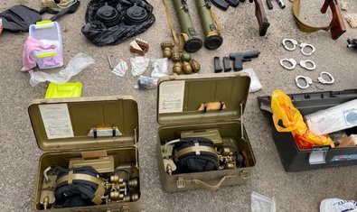 Правоохранители Харьковщины изъяли из нелегального оборота оружие и взрывчатку
