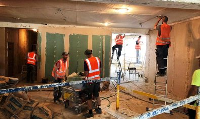 Ремонт в Краснопавловском лицее закончат до 1 сентября