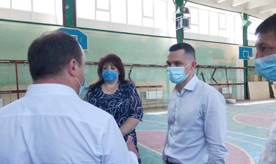 Ремонт в Краснопавловском лицее закончат до 1 сентября