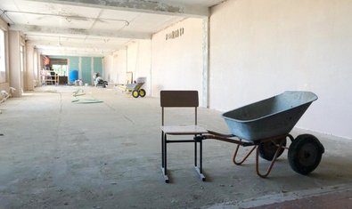 Ремонт в Краснопавловском лицее закончат до 1 сентября