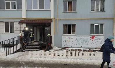 Слободской район: спасатели ликвидировали пожар в частном центре раннего развития