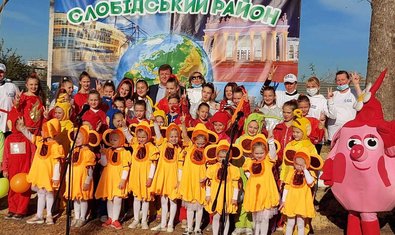 В городе открыли еще одну детскую площадку