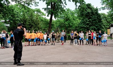 В Харькове прошла военно-патриотическая игра «Сила духа»