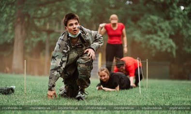 В Харькове прошла военно-патриотическая игра «Сила духа»