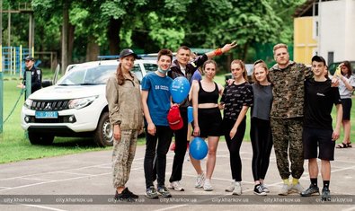 В Харькове прошла военно-патриотическая игра «Сила духа»