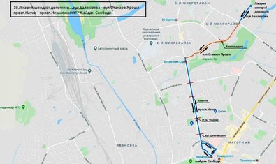 В Харькове разработаны новые троллейбусные маршруты