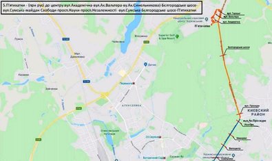 В Харькове разработаны новые троллейбусные маршруты