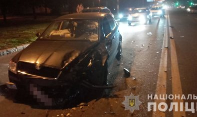 В Харькове в результате аварии погиб пассажир мотоцикла