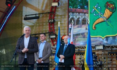 В парке Горького отметили День Европы
