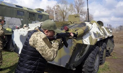 Ветераны АТО/ООС присоединились к занятиям по территориальной обороне на Харьковщине